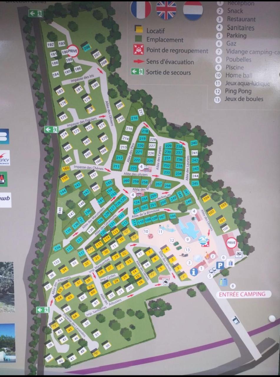 Camping Domaine Villa Verde Callas Экстерьер фото